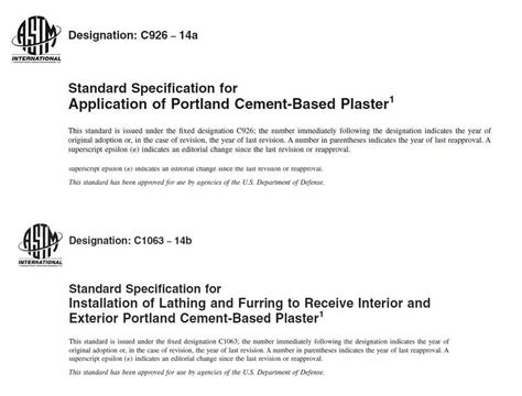 stucco thickness testing astm|stucco codes and standards.